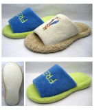 Velour with Print for Women's Warm Indoor Slipper (25ta7079)