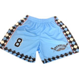 Custom Womens Dye Sublimation Lacrosse Shorts Team Gear with Logo and Number