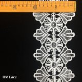 11cm Milk Silk Garment Trimming Fashion Design Embroidery Lace Trim Hma0343