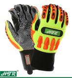 Anti-Slip Impact Resistant Mechanical Safety Work Glove with TPR