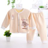 New Fashion Children Clothing Long Sleeve Warm Suit Kids Clothes Baby Apparel