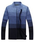 Men's Colro Gradient Cardigan Sweater
