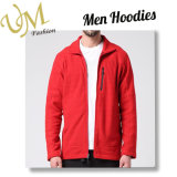 Custom Red Polyester Softshell Jacket Without Hood