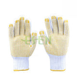 PVC Dotted Gloves, PVC Dotted Cotton Gloves, PVC Dotted Working Gloves