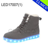 Winter LED Light up Boots with PU Leather Upper
