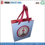 210g White Cardboard Paper Shopping Bag Carrier Bags