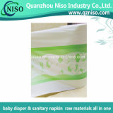 Hot Sale Raw Materials White PE Film for Diaper Backsheet Making with SGS (LS-F56)