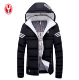 Man's 3 Colors Leisure Midweight Winter Coat with Hoody Jackets