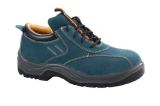 Cow Suede Safety Shoes with Steel Toe Cap (SN1733)