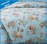 Sea Animal Printed Polyester Quilted Bedding Set