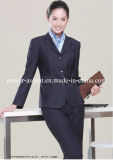 3-Button 3-PCS Office/Hotel/Bank/Education Ladies Women's Formal Uniform Suits (2010-F3&B2&H11)