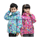 Fashion Good Quality Windproof Thermal Ski Jacket for Children