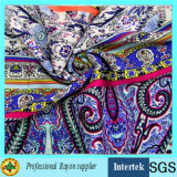 100 Rayon Printed Fabric for Women Dress Clothing