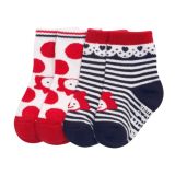 Children Cotton Crew Socks with Anti-Slip (KA013)