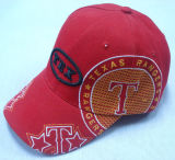 Red Nice Baseball Cap with Nice Logo Bb1019