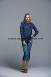 Ladies Blouse 100% Cotton Fashion Shirt Fashion Top Autumn Spring Jean