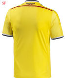 Colombia Yellow Soccer Jersey Football Jersey