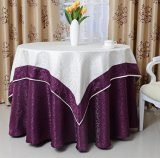 New Table Cloth in Round Shape for Hotel Restaurant (DPF107108)