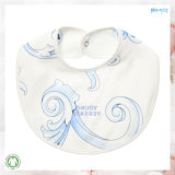 White Baby Accessory Special Printing Toddler Bibs