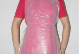 100% New Material Plastic Disposable Aprons for Cooking