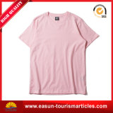 Women's Fashion Top Quality 100% Cotton T-Shirt with Different Logo