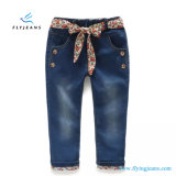 New Style Girls' Floral Flanging Denim Jeans by Fly Jeans