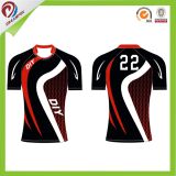 2017 Specialized 100% Polyester Made Sublimation Custom Rugby Jersey