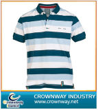 Men's Dyed Polo Shirt, Made of 100% Cotton Single Jersey