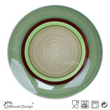 Hand Painting Nice Color Dinner Plate