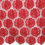 Milk Yarn Embroidered Flower Lace Textile for Women's Clothes