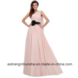 Long Chiffon Cheap on Sale Bridesmaid Dresses One-Shoulder Prom Dress