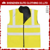 Security Reflective Fluorescent Yellow Safety Vest (ELTHVVI-14)