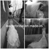 Vestidos Mermaid Backless Cathedral Train Wedding Dress Strapless Sweetheart Bridal Gowns
