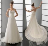 A-Line Tulle Lace Bridal Wedding Dresses (MN002)