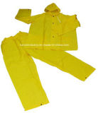 2PCS PVC Rainsuit with Elasticity Trousers R9018