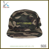 Custom Woven Label Patch Camo Camp Hat