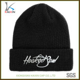 Wholesale 100% Acrylic Embroidered Beanie Knitted Hats