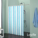 Shower Curtain Bathroom Waterproof Curtain (JG-233)