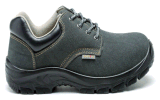 Work Safety Shoes (A CLASS LEATHER+PU SOLE) Green Stock