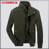 Fashion Jacket for Men in Solid Color Outer Wear