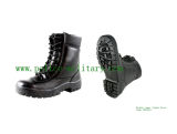Military Tactical Combat Boots Black Leather Shoes CB303013