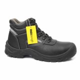 Black Leather Safety Shoes Insulative Sn1207