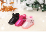 Warm Snow Baby Girls Boots with LED Lights