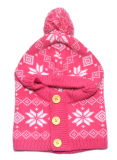 Winter Fashion Knitted Children Hats & Scarf