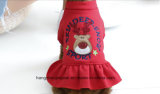 Cartoon Skirt Dog T-Shirt 100% Cotton Dog Shirt Soft Costumes Dress