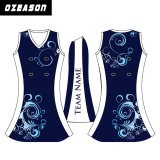 Hot Sale Cusotm Made 100% Polyester Women's Netball Dresses (N006)