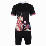 Customized Patterned Women's Fashion Sports Jersey for Summer Outdoor Cycling