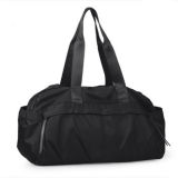 High Quality Black Nylon Sport Travel Bag
