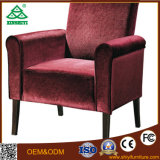 French Style Fabric Cushion Sofa Chair /Dining Sofa/Hotel Sofa