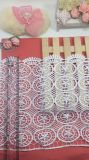 New Design Shape 20.5cm Width Embroidery Trimming Nyron Lace for Garments & Home Textiles & Curtains